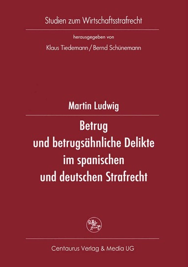 Martin Ludwig - Betrug und betrugsähnliche Delikte im spanischen und deutschen Strafrecht, Häftad