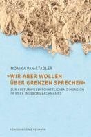 bokomslag »Wir aber wollen über Grenzen sprechen«