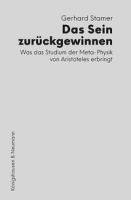 bokomslag Das Sein zurückgewinnen
