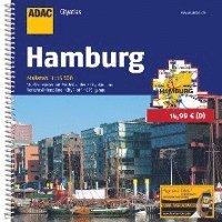 bokomslag ADAC Cityatlas Hamburg 1:15 000