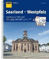 bokomslag ADAC Stadtatlas Saarland, Westpfalz 1:20 000 mit Luxemburg Sud, Obermosel