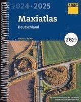 bokomslag ADAC Maxiatlas 2024/2025 Deutschland 1:150.000