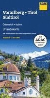 bokomslag ADAC Urlaubskarte Österreich 06 Vorarlberg, Tirol, Südtirol 1:150.000