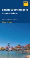 bokomslag ADAC BundesländerKarte Deutschland Blatt 11 Baden-Württemberg 1:300 000