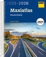 bokomslag ADAC Maxiatlas 2025/2026 Deutschland 1:150.000