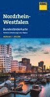 bokomslag ADAC Bundesländerkarte Deutschland 06 Nordrhein-Westfalen 1:300.000