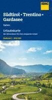 bokomslag ADAC Urlaubskarte Südtirol, Trentino, Gardasee 1:200.000