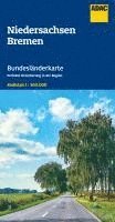 bokomslag ADAC Bundesländerkarte Deutschland 03 Niedersachsen, Bremen 1:300.000