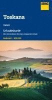 bokomslag ADAC Urlaubskarte Toskana 1:200.000