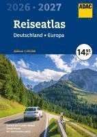 bokomslag ADAC Reiseatlas 2026/2027 Deutschland 1:200.000, Europa 1:4,5 Mio.