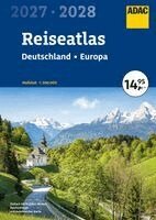 ADAC Reiseatlas 2027/2028 Deutschland 1:200.000, Europa 1:4,5 Mio., Häftad