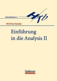 bokomslag Einführung in Die Analysis II