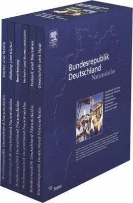 bokomslag Nationalatlas Bundesrepublik Deutschland - Unser Land in Karten, Texten und Bildern