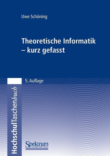 bokomslag Theoretische Informatik - kurz gefasst