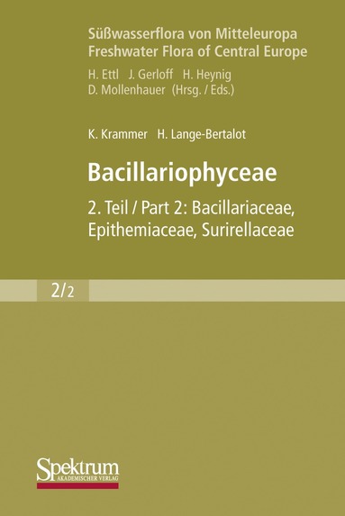 Kurt Krammer, Horst Lange-Bertalot - Süßwasserflora von Mitteleuropa, Bd. 02/2: Bacillariophyceae, Häftad