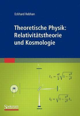bokomslag Theoretische Physik: Relativittstheorie und Kosmologie