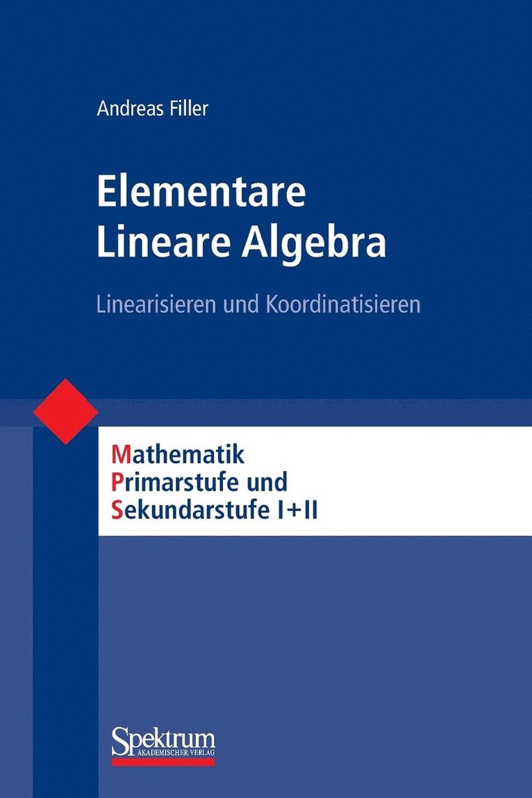 Elementare Lineare Algebra 1