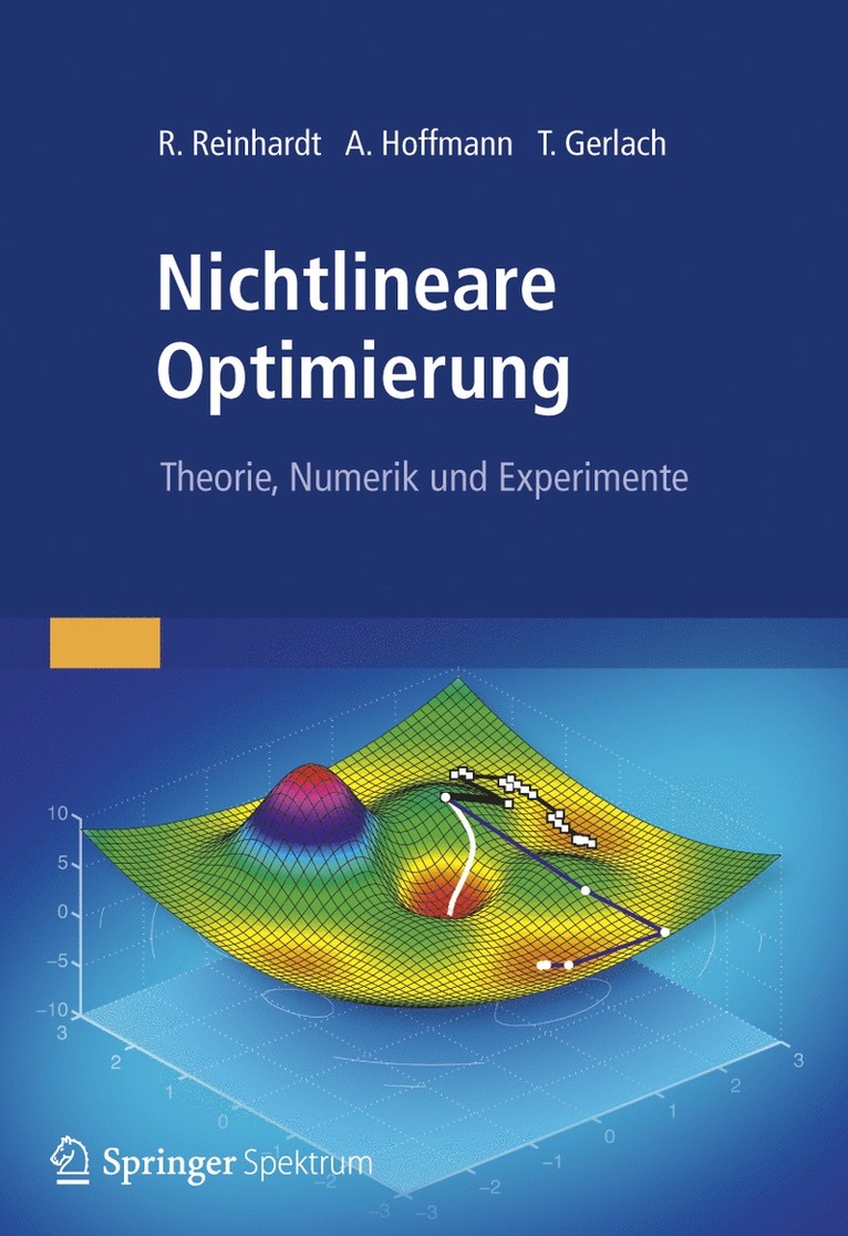 Rüdiger Reinhardt, Armin Hoffmann, Tobias Gerlach - Nichtlineare Optimierung, Inbunden