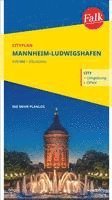 bokomslag Falk Cityplan Mannheim-Ludwigshafen 1:22.500