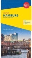 bokomslag Falk Cityplan Hamburg 1:22.500