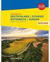 Falk Straßenatlas 2025/2026 Deutschland, Schweiz, Österreich 1:300.000 1