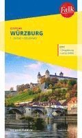 bokomslag Falk Cityplan Würzburg 1:15.000