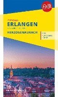 bokomslag Falk Cityplan Erlangen 1:17.500