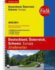 bokomslag Falk Straßenatlas Deutschland / Österreich / Schweiz / Europa 2010/2011