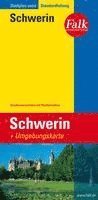 bokomslag Falk Stadtplan Extra Standardfaltung Schwerin 1:20 000