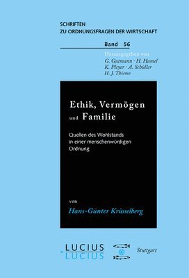 bokomslag Ethik, Vermögen Und Familie