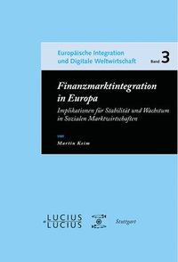 bokomslag Finanzmarktintegration in Europa