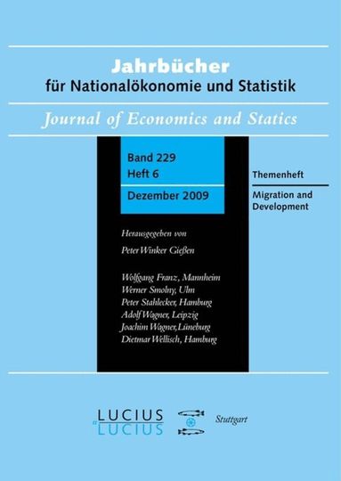 Jürgen Meckl - Migration and Development, Inbunden