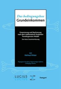 bokomslag bedingungslose Grundeinkommen
