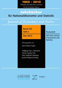 bokomslag 150 Years Journal of Economics and Statistics