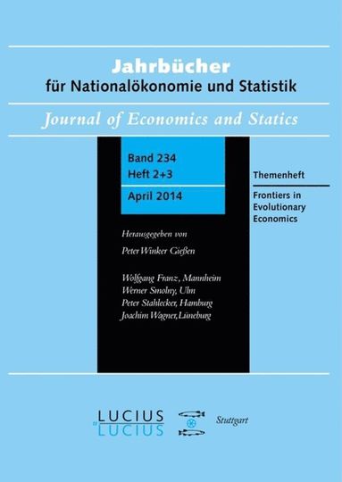 bokomslag Frontiers in Evolutionary Economics