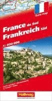 bokomslag Frankreich Süd Strassenkarte 1:600 000