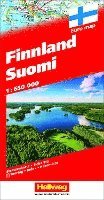 bokomslag Finnland Suomi Strassenkarte 1:650 000