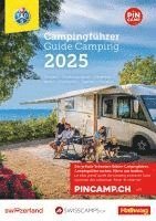 bokomslag Hallwag TCS Campingführer Schweiz - Europa 2025