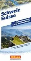 Switzerland Panoramic map. Tillgänglighet: Lägg i varukorg