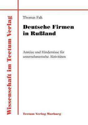 bokomslag Deutsche Firmen in Rußland