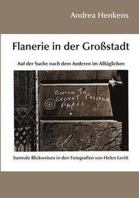 bokomslag Flanerie in der Grossstadt
