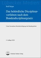 bokomslag Das behördliche Disziplinarverfahren nach dem Bundesdisziplinargesetz