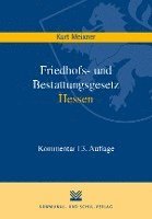 bokomslag Friedhofs- und Bestattungsgesetz Hessen