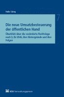 Die neue Umsatzbesteuerung der öffentlichen Hand 1