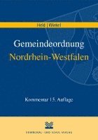 bokomslag Gemeindeordnung Nordrhein-Westfalen