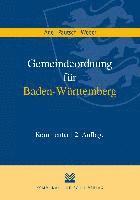 bokomslag Gemeindeordnung für Baden-Württemberg