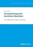 bokomslag Versammlungsrecht Nordrhein-Westfalen