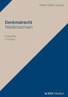 bokomslag Denkmalrecht Niedersachsen