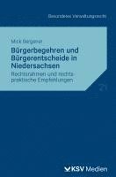 bokomslag Bürgerbegehren und Bürgerentscheide in Niedersachsen