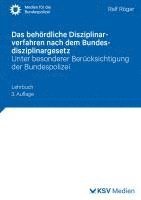 bokomslag Das behördliche Disziplinarverfahren nach dem Bundesdisziplinargesetz